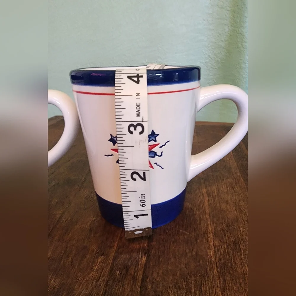 WILLIAMS SONOMA FIREWORKS Set of 2 Mugs 4